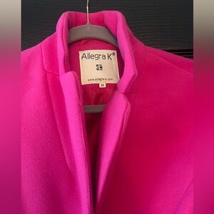 Allegra K Women's Vibrant Pink Blazer